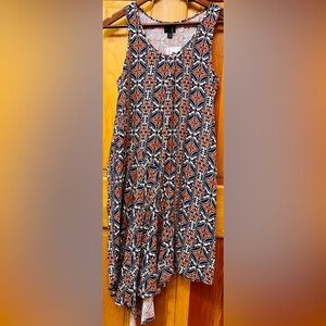 Women’s Asymmetrical Racerback Tank Dress